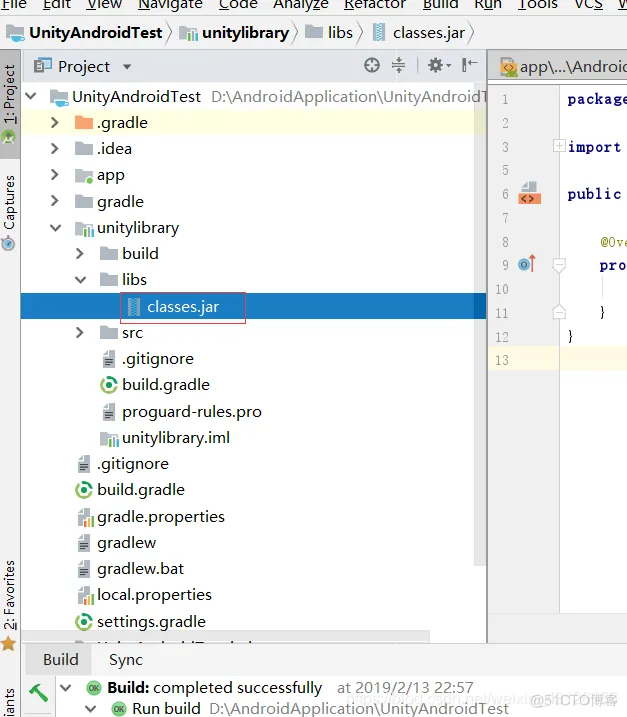 android 对接unity android调用unity_交互_07